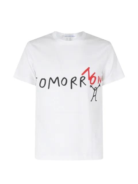 graphic-print T-shirt by COMME DES GARCONS
