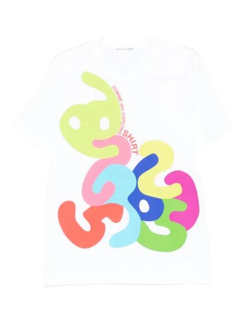 graphic-print T-shirt by COMME DES GARCONS