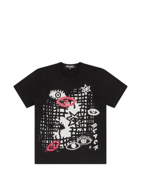graphic-print T-shirt by COMME DES GARCONS