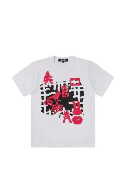 graphic-print T-shirt by COMME DES GARCONS