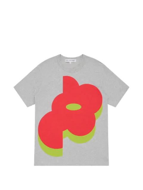 graphic-print T-shirt by COMME DES GARCONS