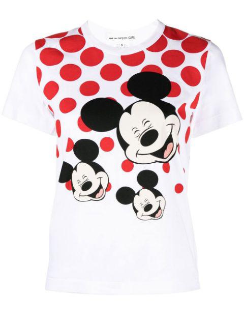 graphic-print crew neck T-shirt by COMME DES GARCONS