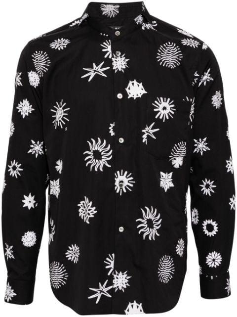 graphic-print shirt by COMME DES GARCONS