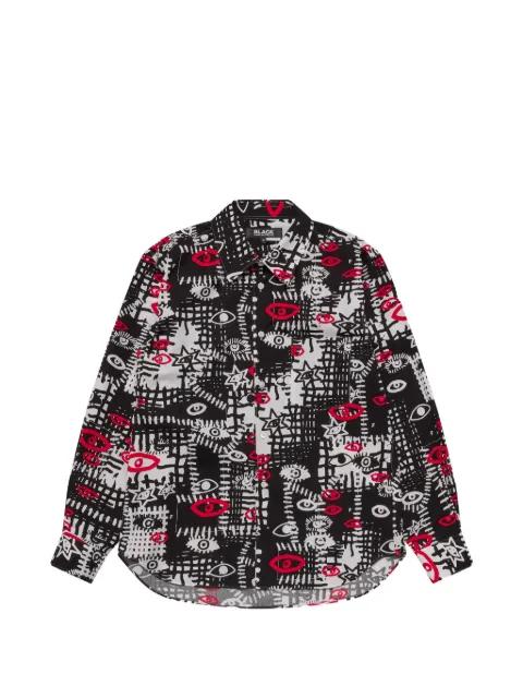 graphic-print shirt by COMME DES GARCONS