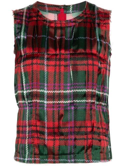 graphic-print tank top by COMME DES GARCONS