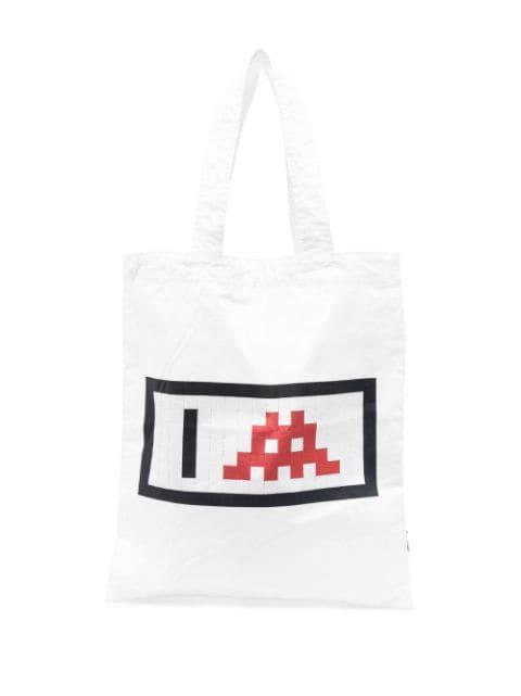 graphic-print tote bag by COMME DES GARCONS
