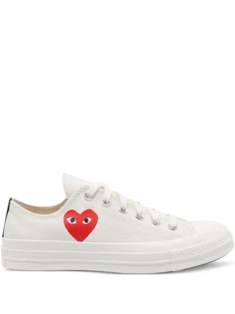 heart-detail Chuck Taylor sneakers by COMME DES GARCONS