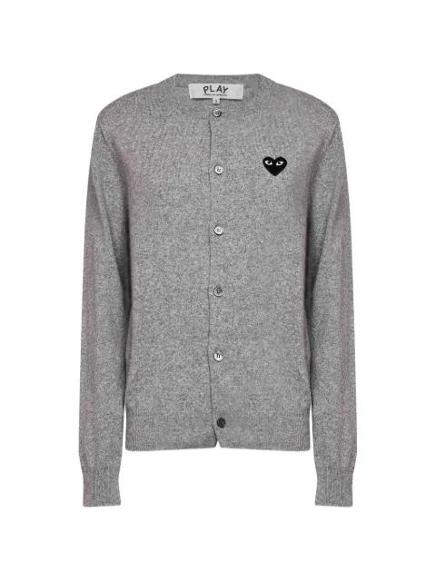heart-emblem cardigan by COMME DES GARCONS
