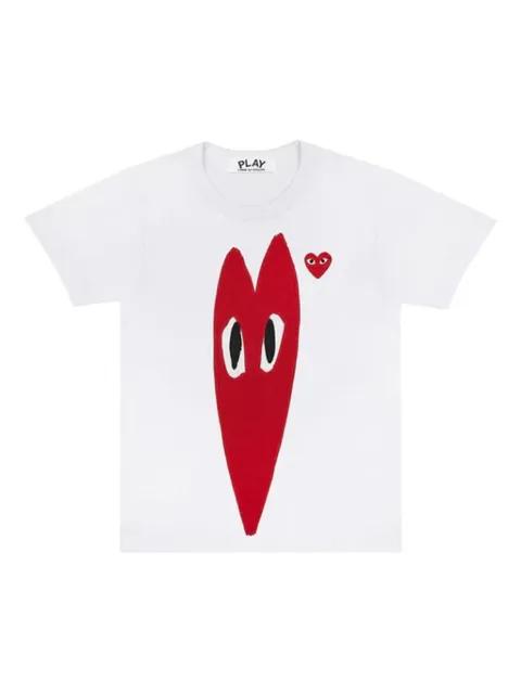 heart-eye T-shirt by COMME DES GARCONS