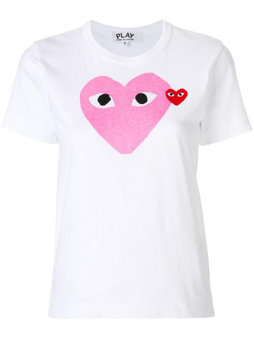 heart logo T-shirt by COMME DES GARCONS