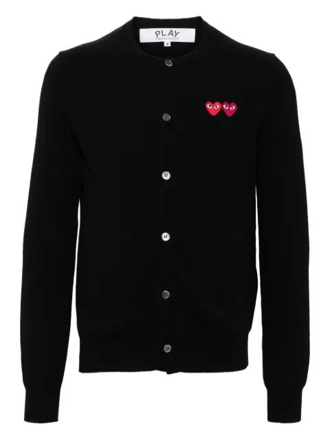 heart-logo cardigan by COMME DES GARCONS