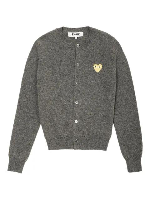 heart-logo cardigan by COMME DES GARCONS