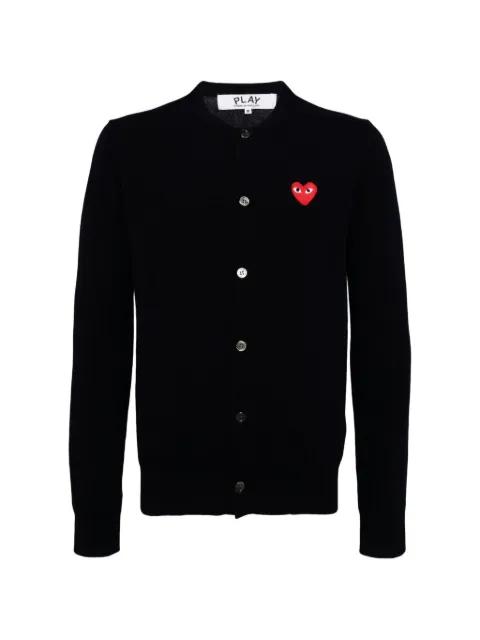 heart-logo cardigan by COMME DES GARCONS