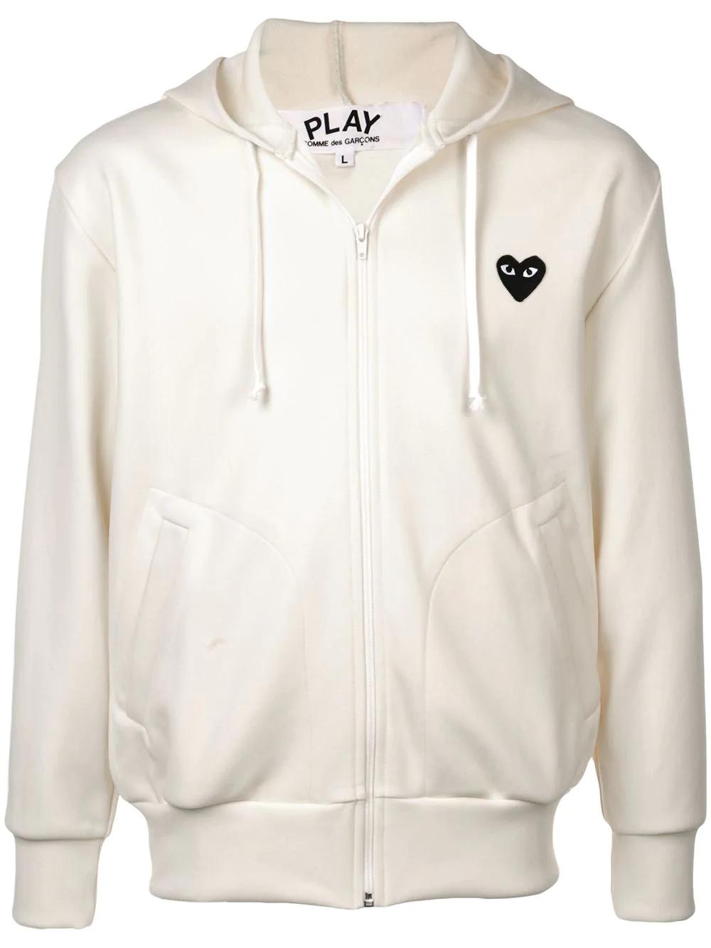 heart logo hoodie by COMME DES GARCONS