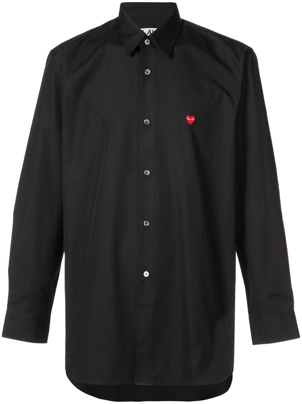 heart logo shirt by COMME DES GARCONS