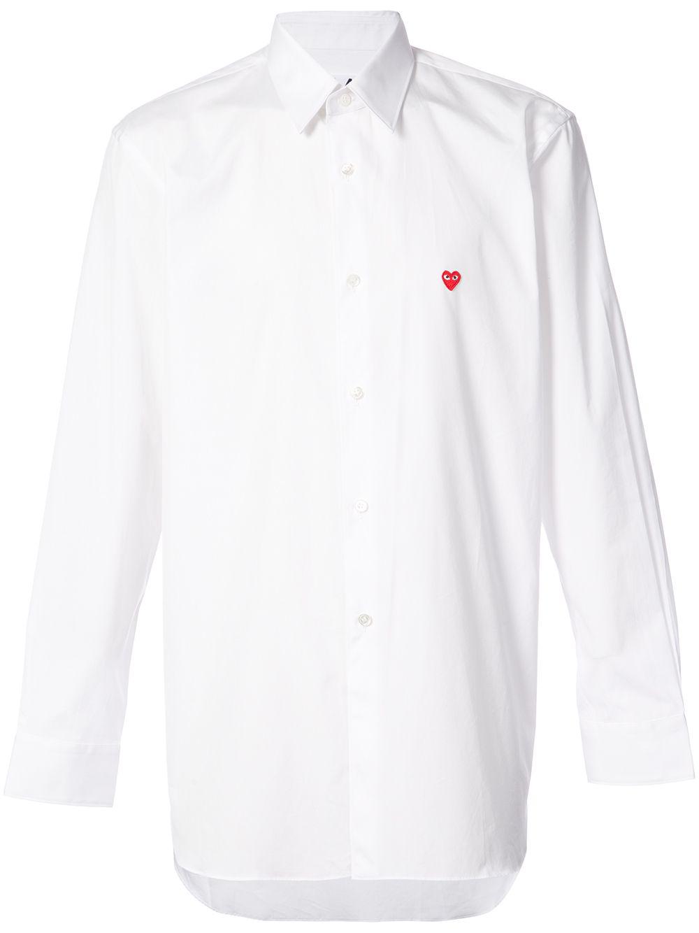 heart logo shirt by COMME DES GARCONS