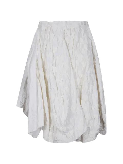 heart-motif midi skirt by COMME DES GARCONS