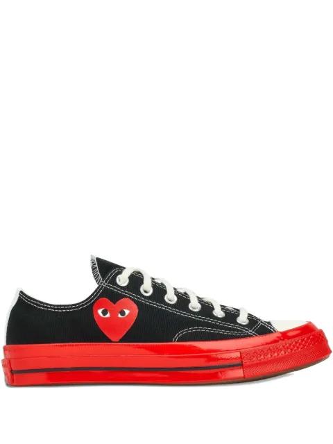 heart-motif sneakers by COMME DES GARCONS