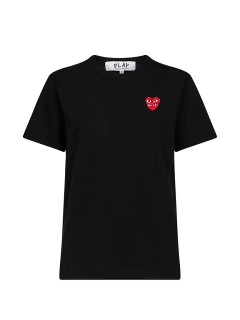 heart-patch T-shirt by COMME DES GARCONS