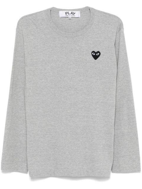 heart-patch T-shirt by COMME DES GARCONS