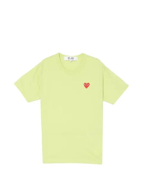 heart-patch T-shirt by COMME DES GARCONS