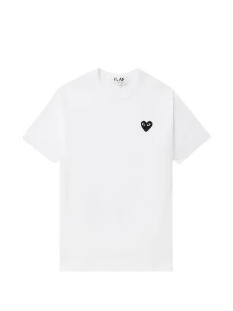 heart-patch T-shirt by COMME DES GARCONS