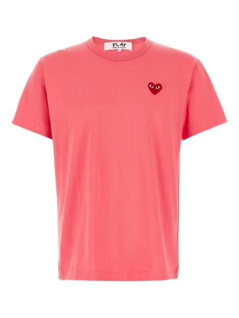 heart-patch t-shirt by COMME DES GARCONS