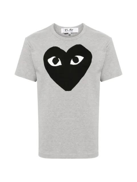 heart-print T-shirt by COMME DES GARCONS