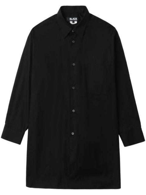 high-low hem cotton shirt by COMME DES GARCONS