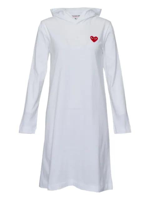 hoodied long-sleeve top by COMME DES GARCONS