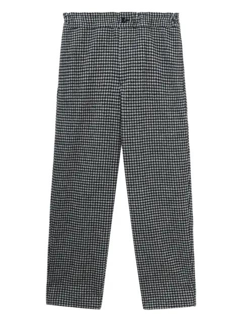 houndstooth-pattern trousers by COMME DES GARCONS