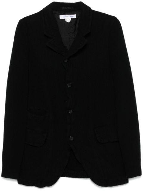 knitted blazer by COMME DES GARCONS