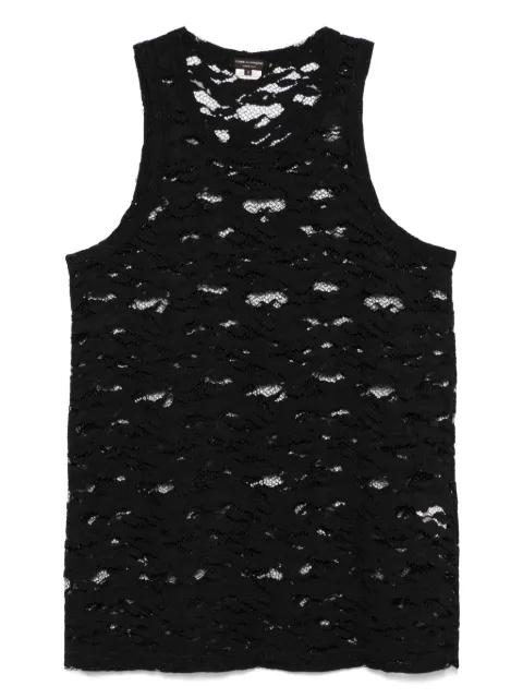 lace tank top by COMME DES GARCONS