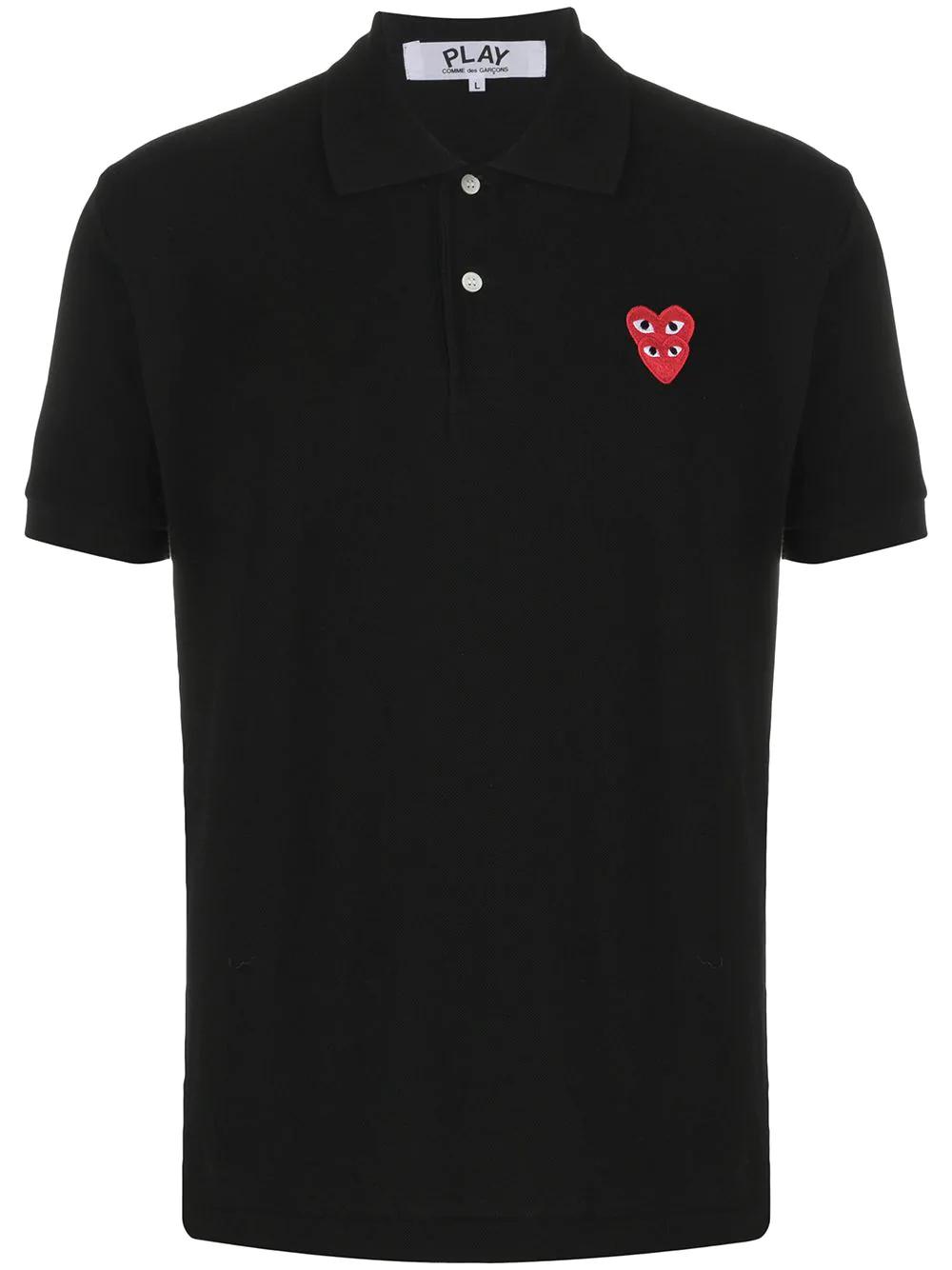 layered logo polo shirt by COMME DES GARCONS