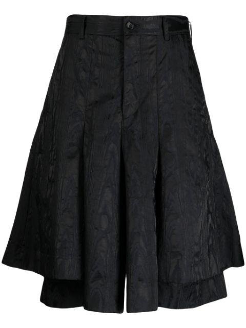 layered pleated skirt by COMME DES GARCONS
