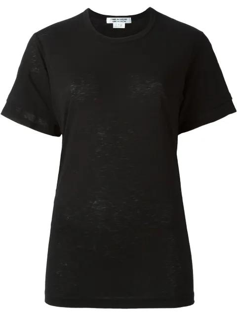 layered sleeve T-shirt by COMME DES GARCONS