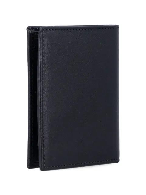 leather bifold wallet by COMME DES GARCONS