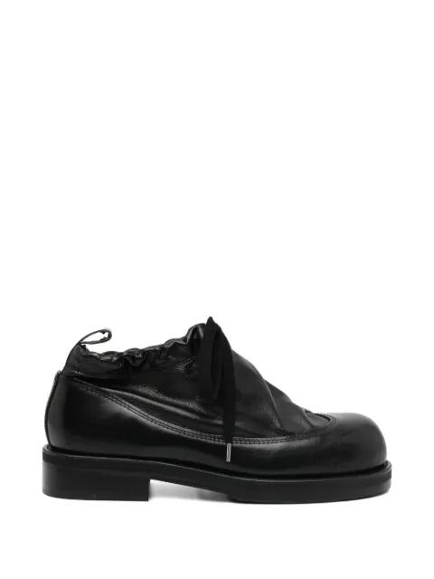 leather derby shoes by COMME DES GARCONS