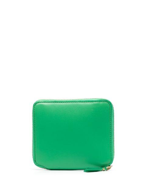 leather zipped wallet by COMME DES GARCONS