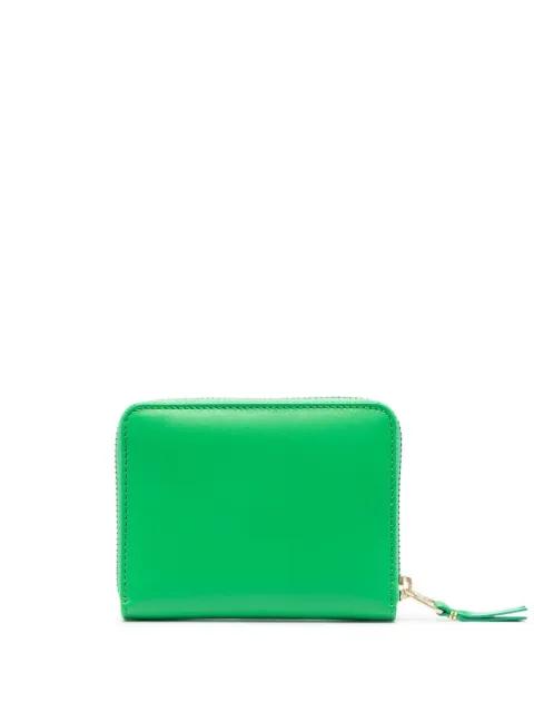 leather zipped wallet by COMME DES GARCONS