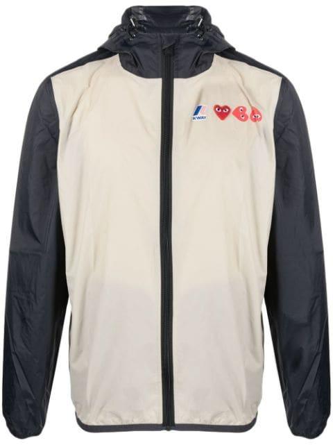 lightweight hoodied jacket by COMME DES GARCONS