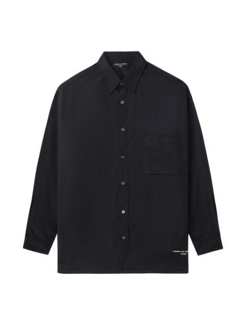 logo-detail pocket shirt by COMME DES GARCONS