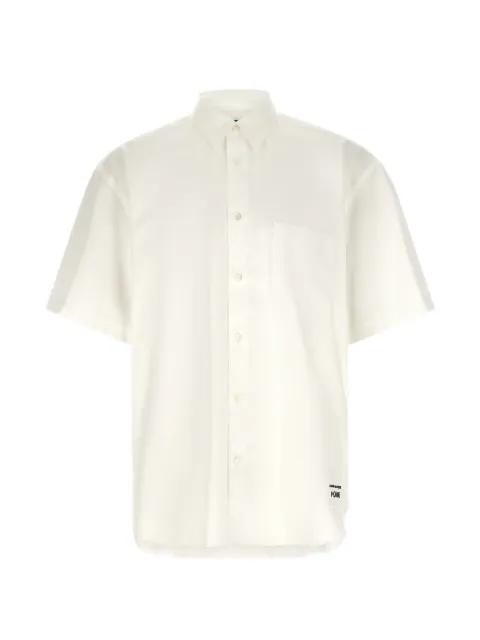 logo-detail short-sleeve shirt by COMME DES GARCONS