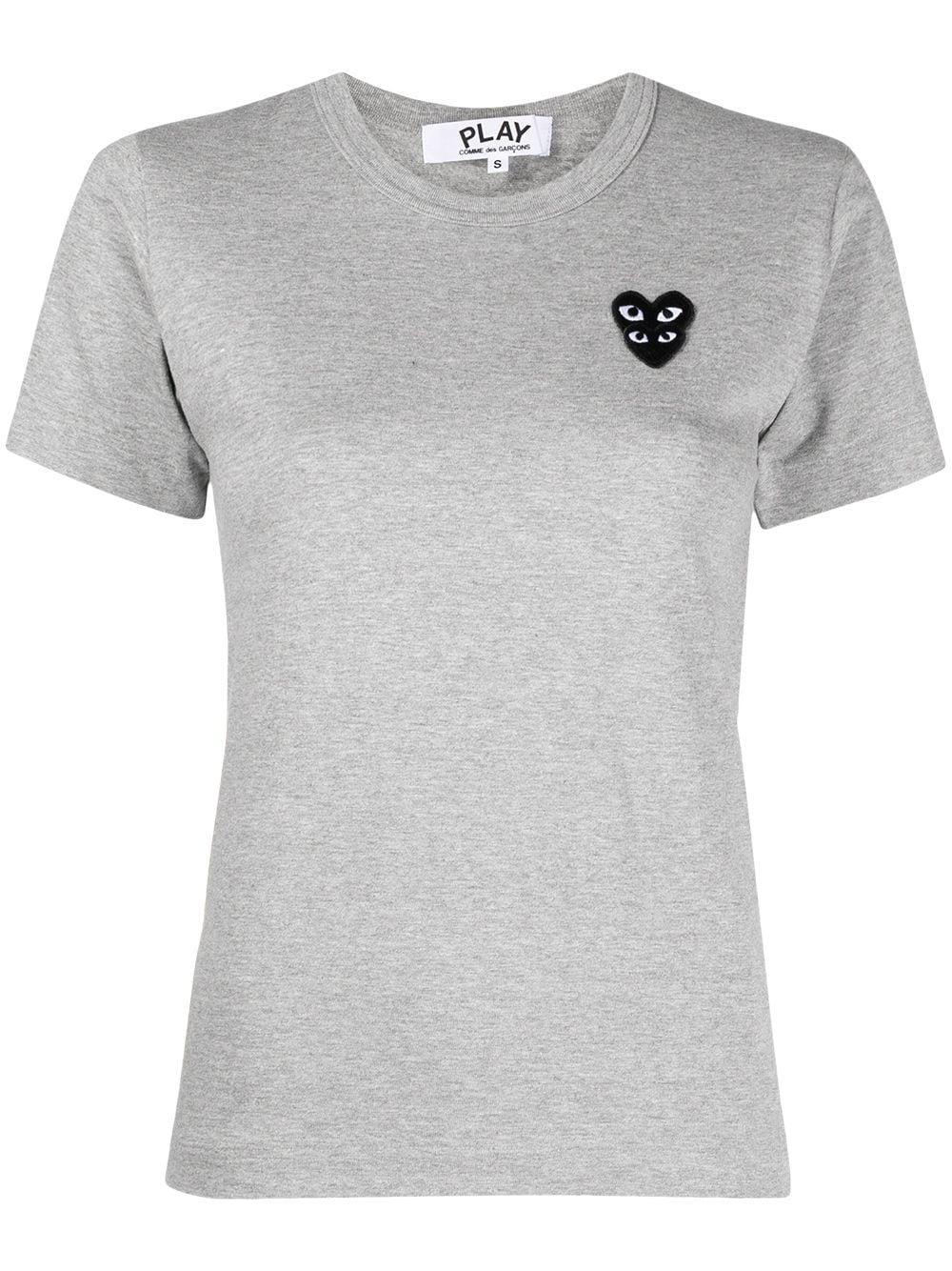 logo-embroidered short-sleeved t-shirt by COMME DES GARCONS