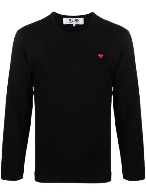 logo-patch cotton T-Shirt by COMME DES GARCONS