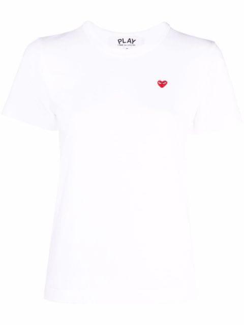 logo-patch cotton T-shirt by COMME DES GARCONS