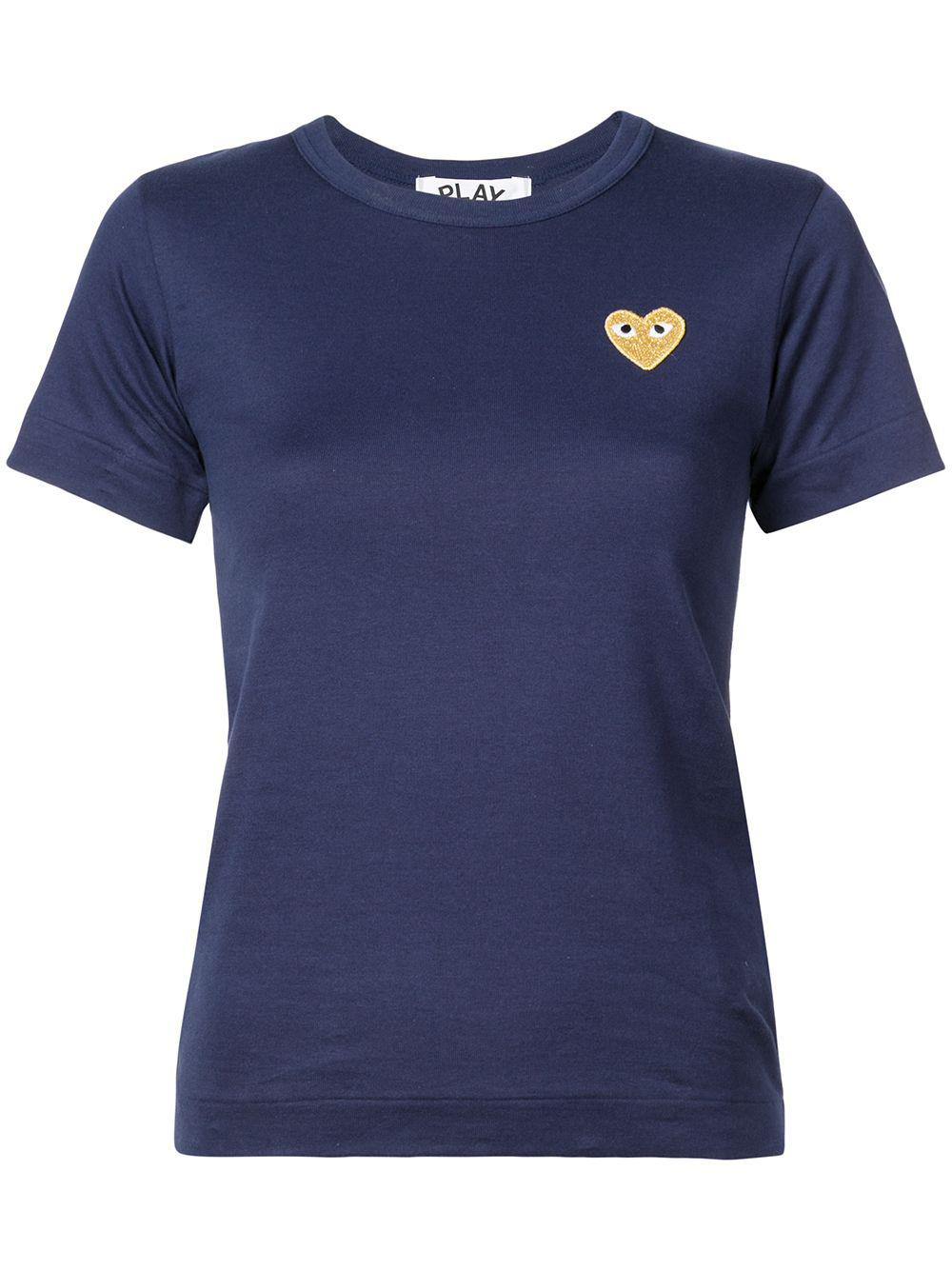 logo-patch cotton T-shirt by COMME DES GARCONS