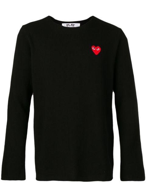 logo patch jumper by COMME DES GARCONS