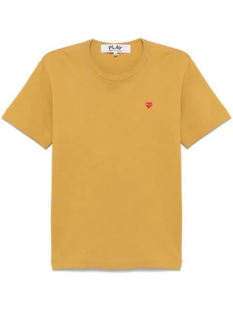 logo-patch short-sleeve T-shirt by COMME DES GARCONS
