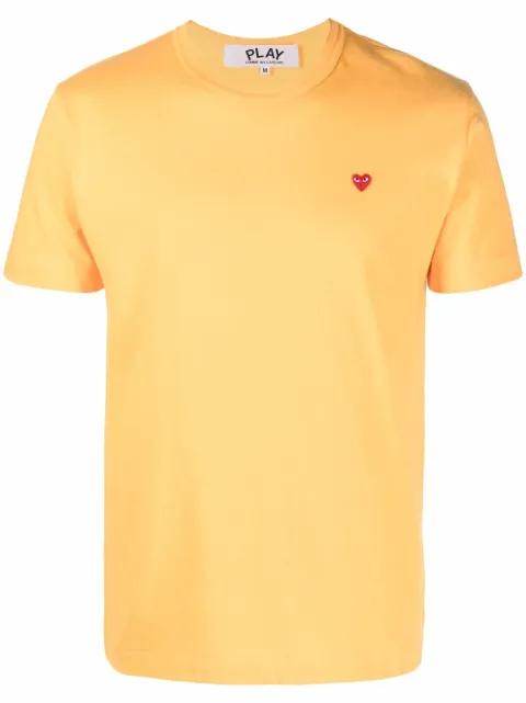 logo-patch short-sleeve T-shirt by COMME DES GARCONS